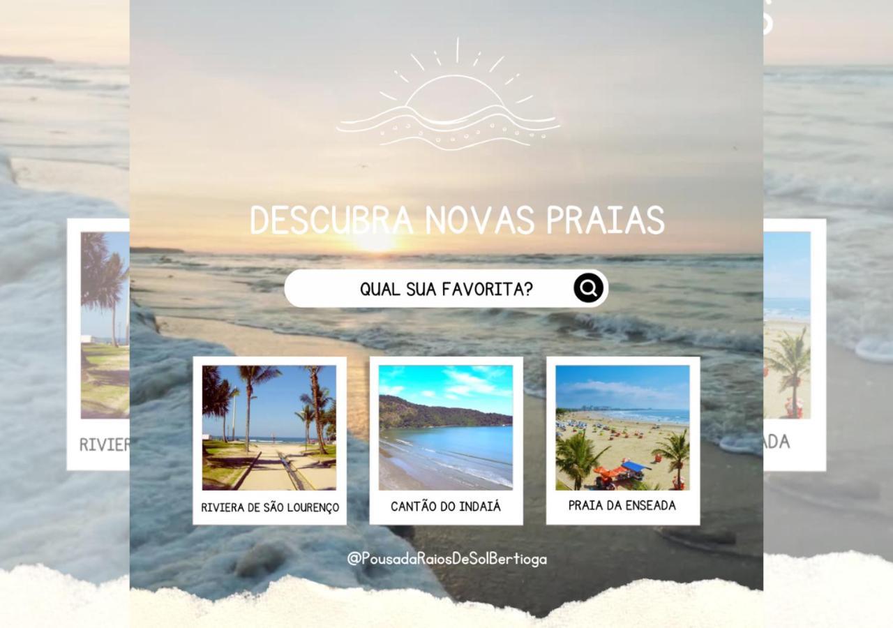 Pousada Raios De Sol Indaia Bertioga Exterior foto